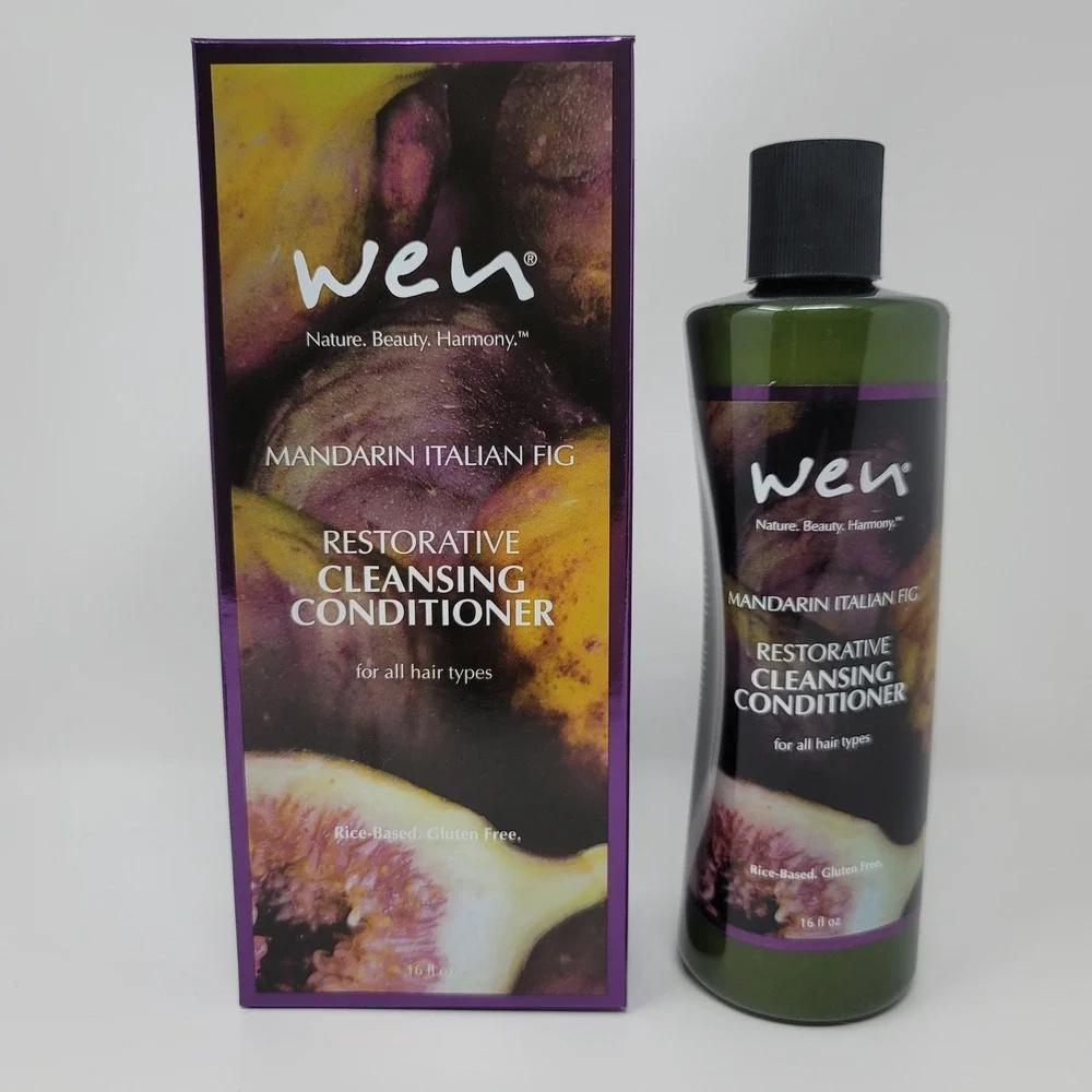 WEN Chaz Dean Mandarin Italian Fig Restorative Cleansing Conditioner 16oz Sealed